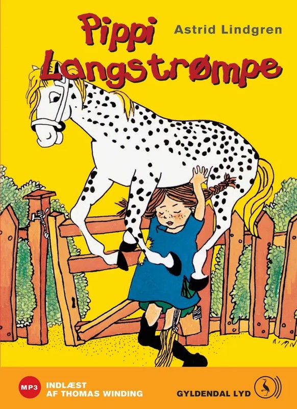 Thomas Winding læser Pippi Langstrømpe af Astrid Lindgren
