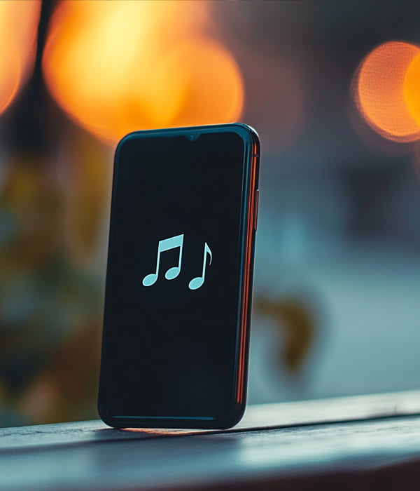 mobilabonnement med musik