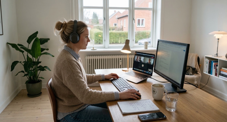 Internet til hjemmearbejde - hastighed og stabilitet